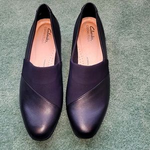 Clarks Juliet Gem Leather Flat